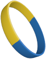 Yellow Blue Wristbands